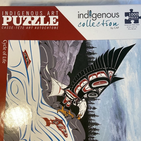Richard Shorty Indigenous Art 1000 pc Puzzle NIB - Picture 5 of 9